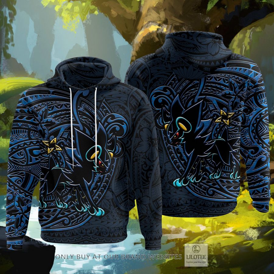 Luxray Polynesian Black 3D Hoodie - LIMITED EDITION 7