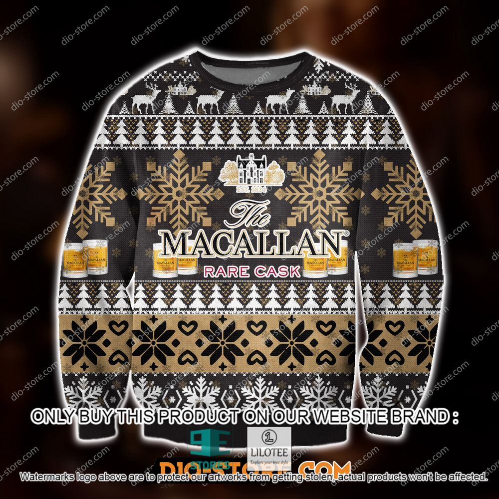 Macallan Rare Cask Christmas Ugly Sweater - LIMITED EDITION 10
