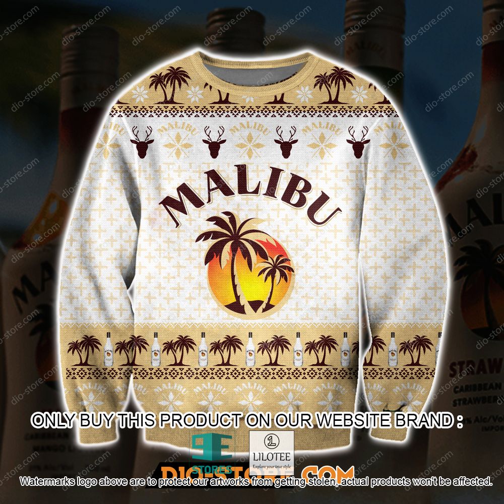 Malibu Rum Ugly Christmas Sweater - LIMITED EDITION 11
