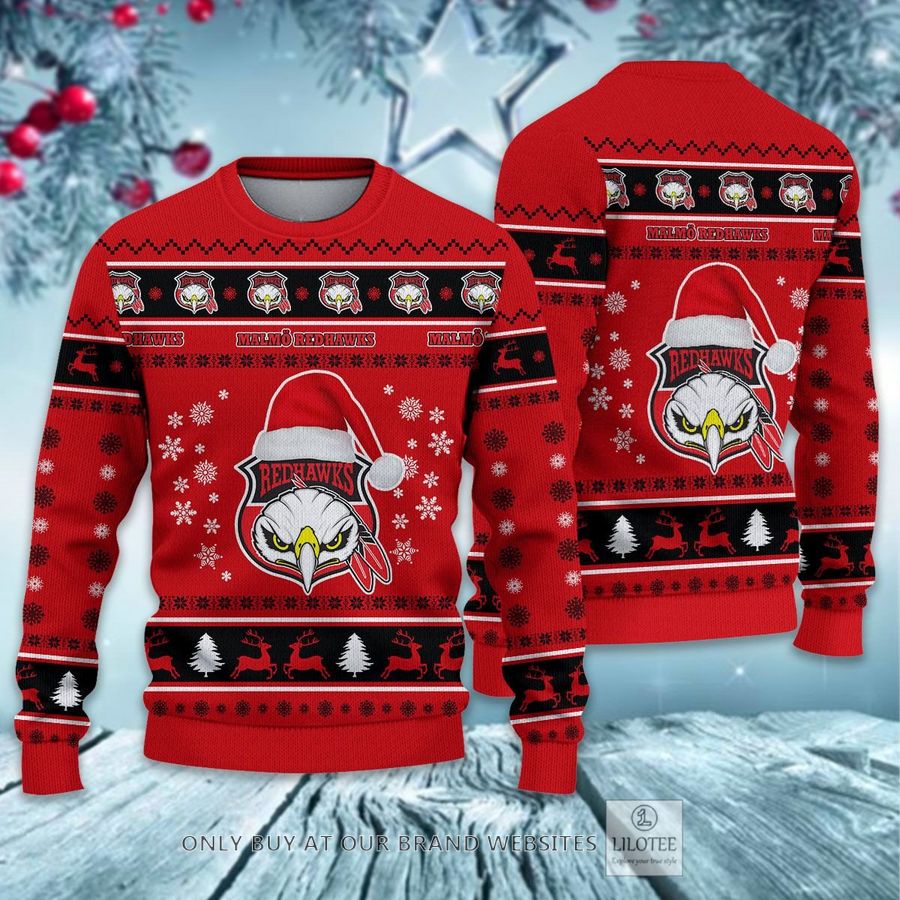 Malmo Redhawks SHL Ugly Christmas Sweater - LIMITED EDITION 49