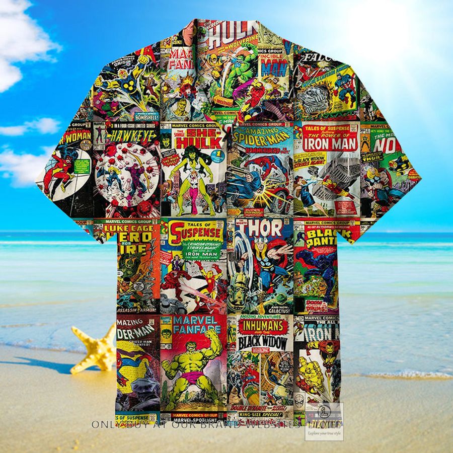 Marvel Comics covers Hawaiian Shirt - LIMITED EDITION 9