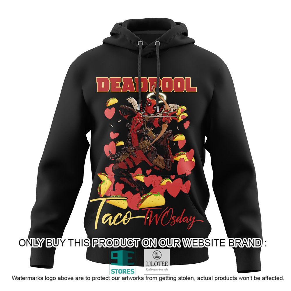 Marvel Comics Deadpool Taco Twosday 2D Hoodie, Sweatshirt 6
