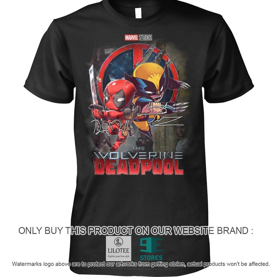 Marvel The Wolverine Deadpool Chibi 2D Shirt, Hoodie - LIMITED EDITION 10