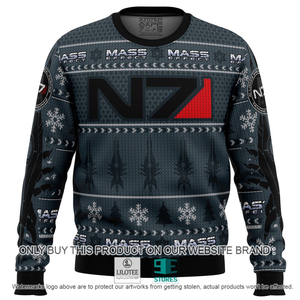 Mass Effect N7 Christmas Sweater - LIMITED EDITION 11