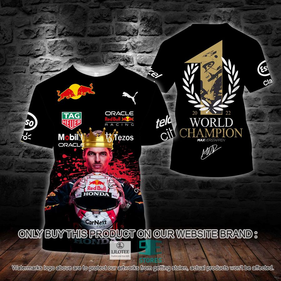 Max Verstappen Champion 2022 3D Shirt, Hoodie 3 Max Verstappen Champion 2022 3D Shirt, Hoodie - Image 3