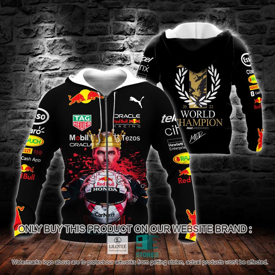Max Verstappen Champion 2022 3D Shirt, Hoodie 4 Max Verstappen Champion 2022 3D Shirt, Hoodie - Image 4