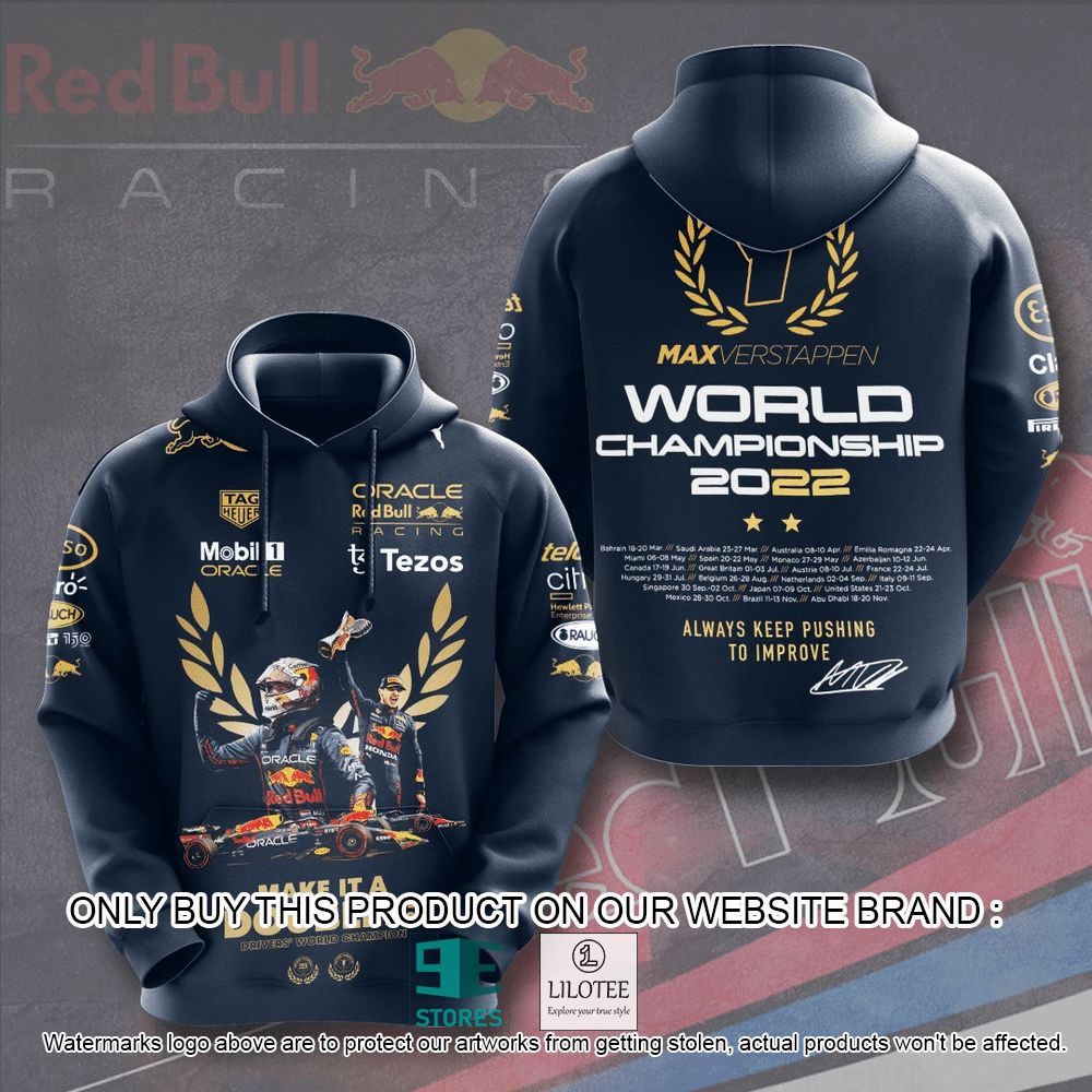 Max Verstappen World Champion 2022 3D Hoodie, Shirt - LIMITED EDITION 7