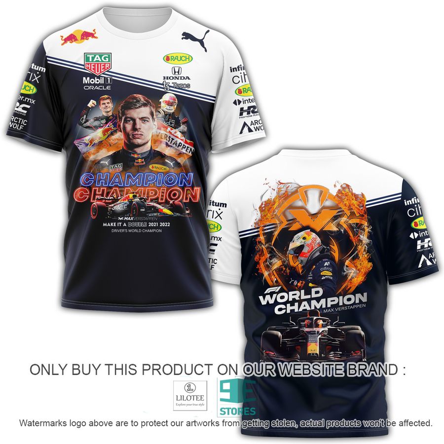 Max Verstappen World Champion 2022 3D Shirt, Hoodie 9