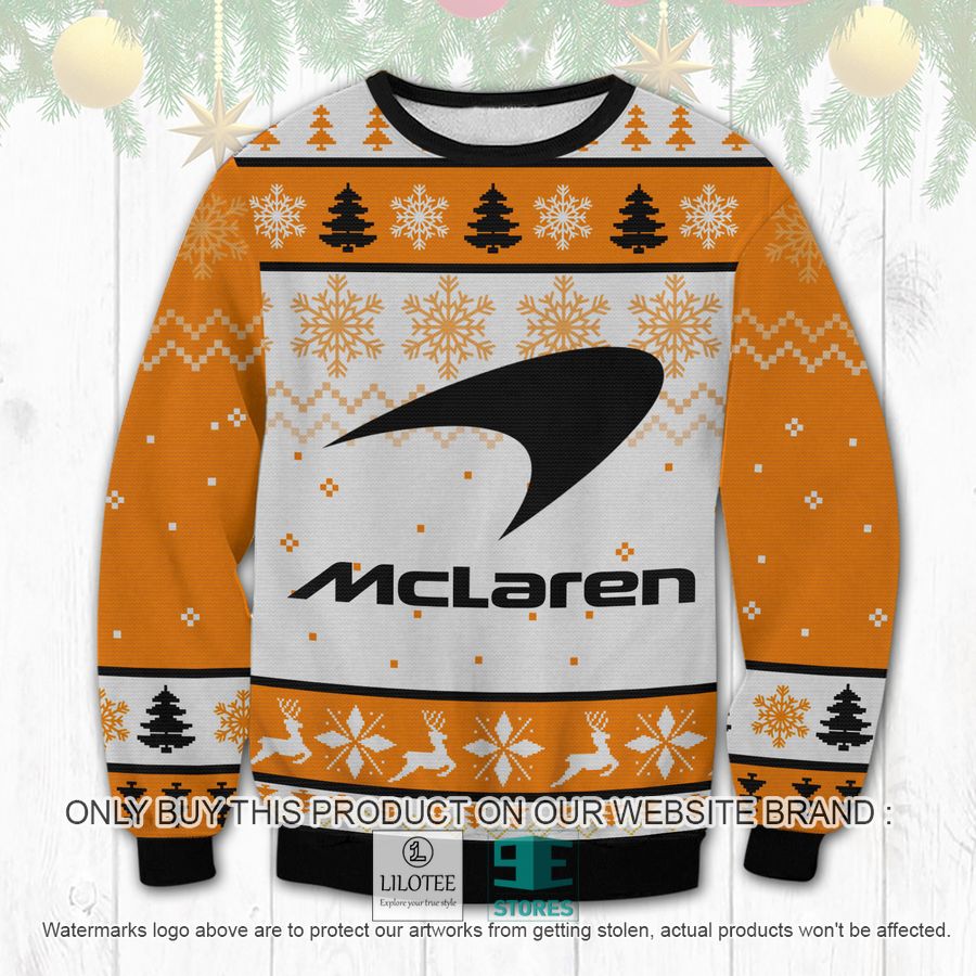 McLaren logo Ugly Christmas Sweater - LIMITED EDITION 8