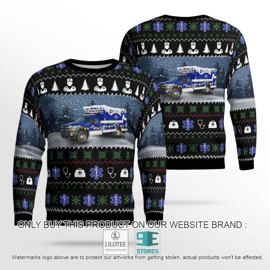 McVeytown Ambulance Christmas Sweater - LIMITED EDITION 19