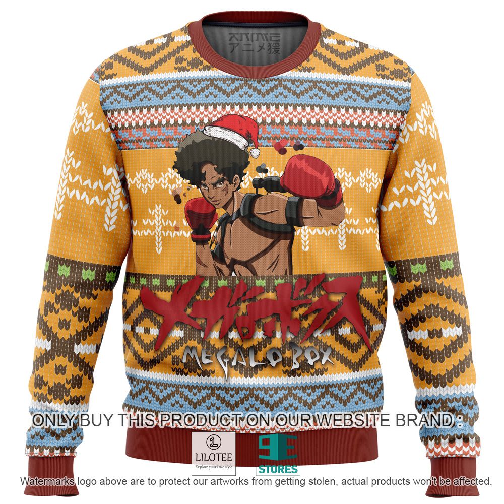 Megalo Box Alt Anime Ugly Christmas Sweater - LIMITED EDITION 11
