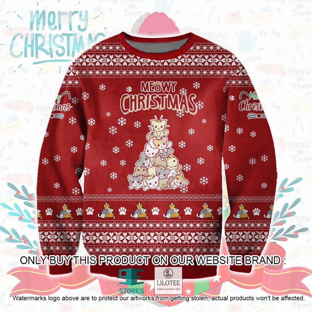 Meowy Christmas Ugly Sweater - LIMITED EDITION 20