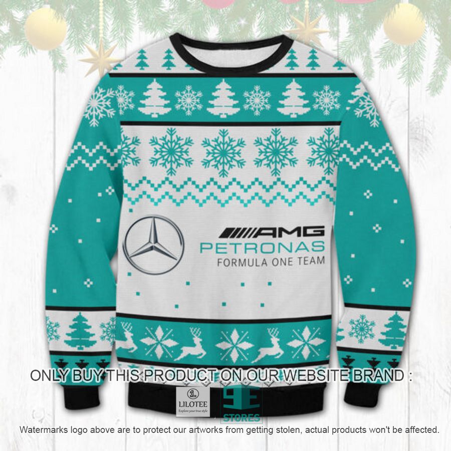 Mercedes Benz AMG Racing Ugly Christmas Sweater 8