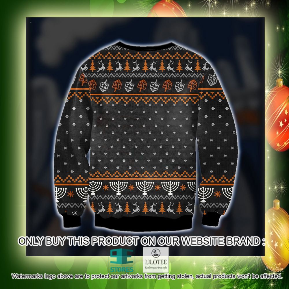 Merry Chrismukkah Christmas Ugly Sweater - LIMITED EDITION 4 Merry Chrismukkah Christmas Ugly Sweater - LIMITED EDITION - Image 4
