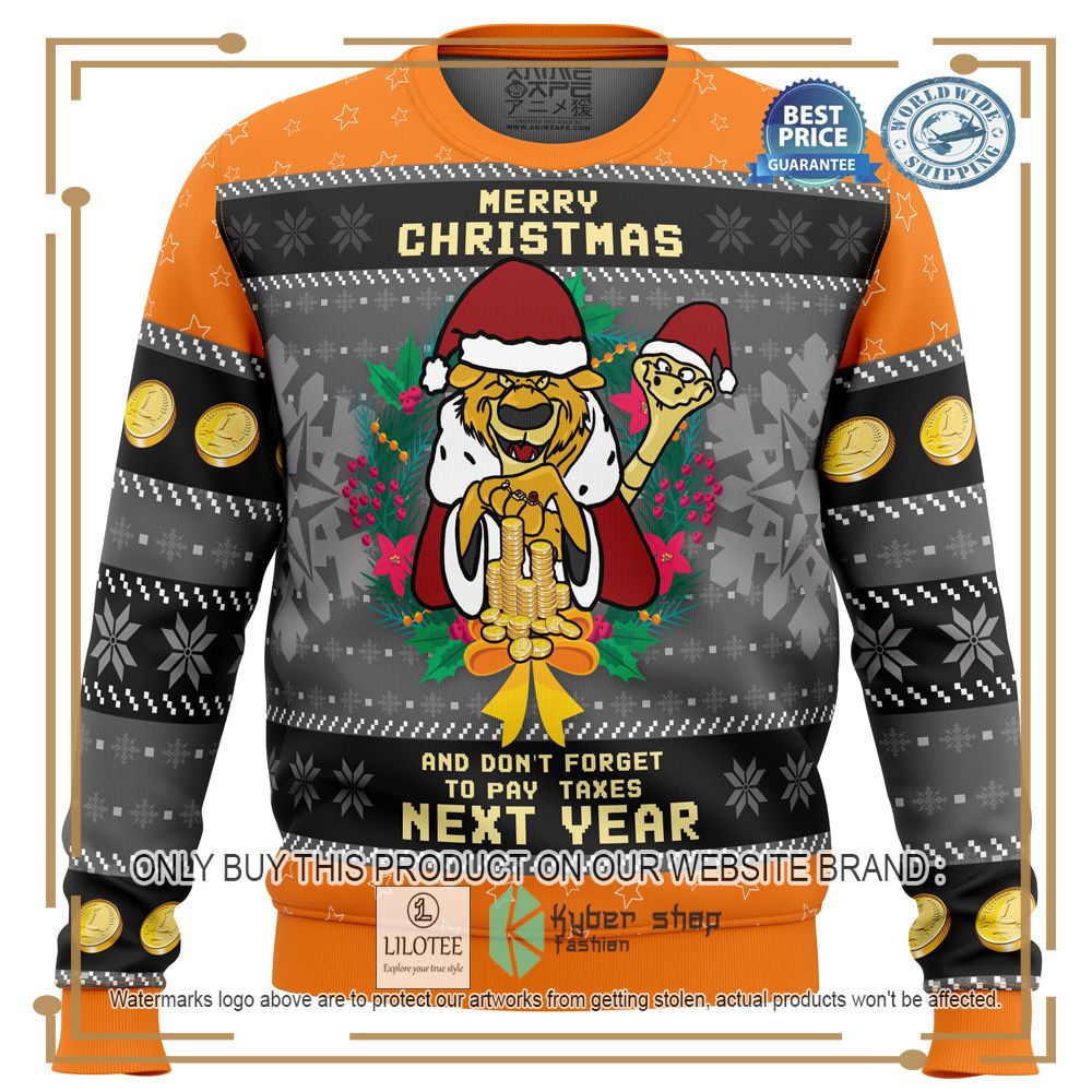 Merry Taxes Christmas Robin Hood Ugly Christmas Sweater - LIMITED EDITION 11