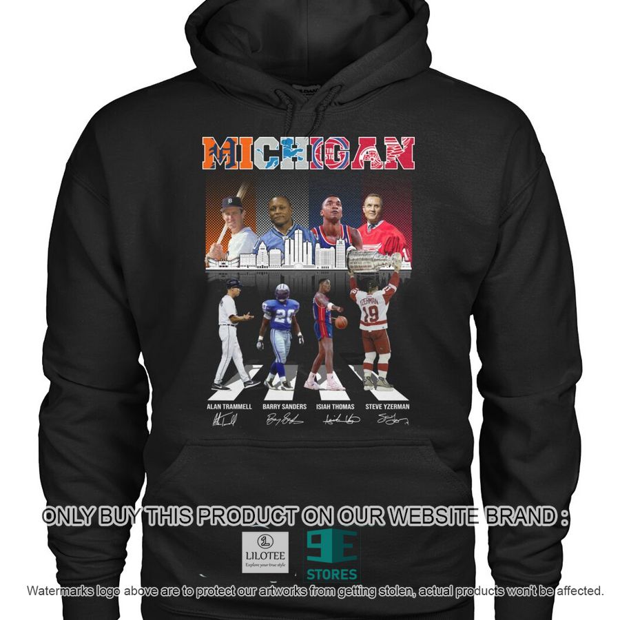 Alternative view of Michigan Abbey Road 2D Shirt, Hoodie