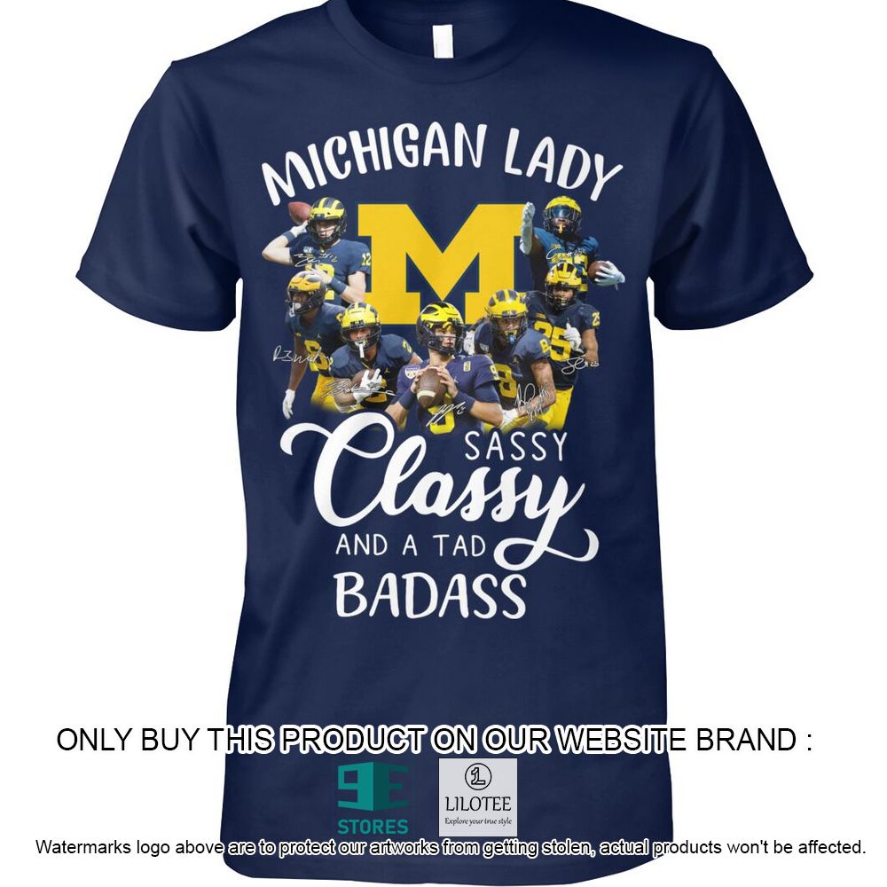 Michigan Lady Sassy Classy and a Tad Badass Hoodie, Shirt - LIMITED EDITION 22