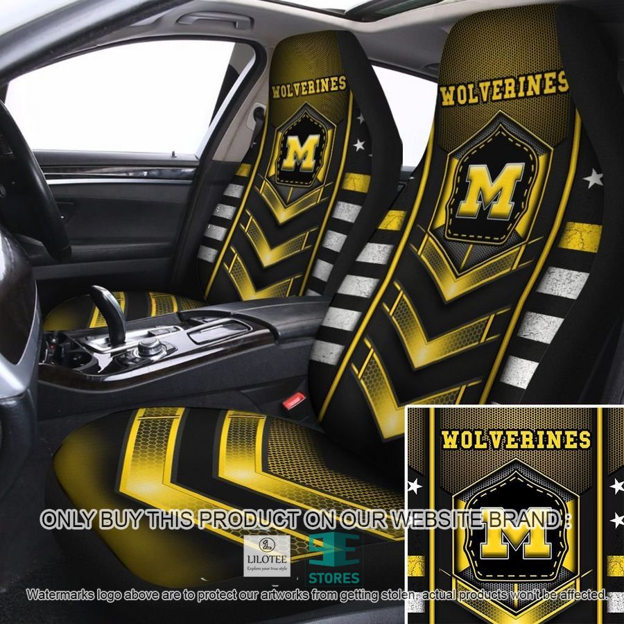 Michigan Wolverines University of Michigan Car Seat Covers 8
