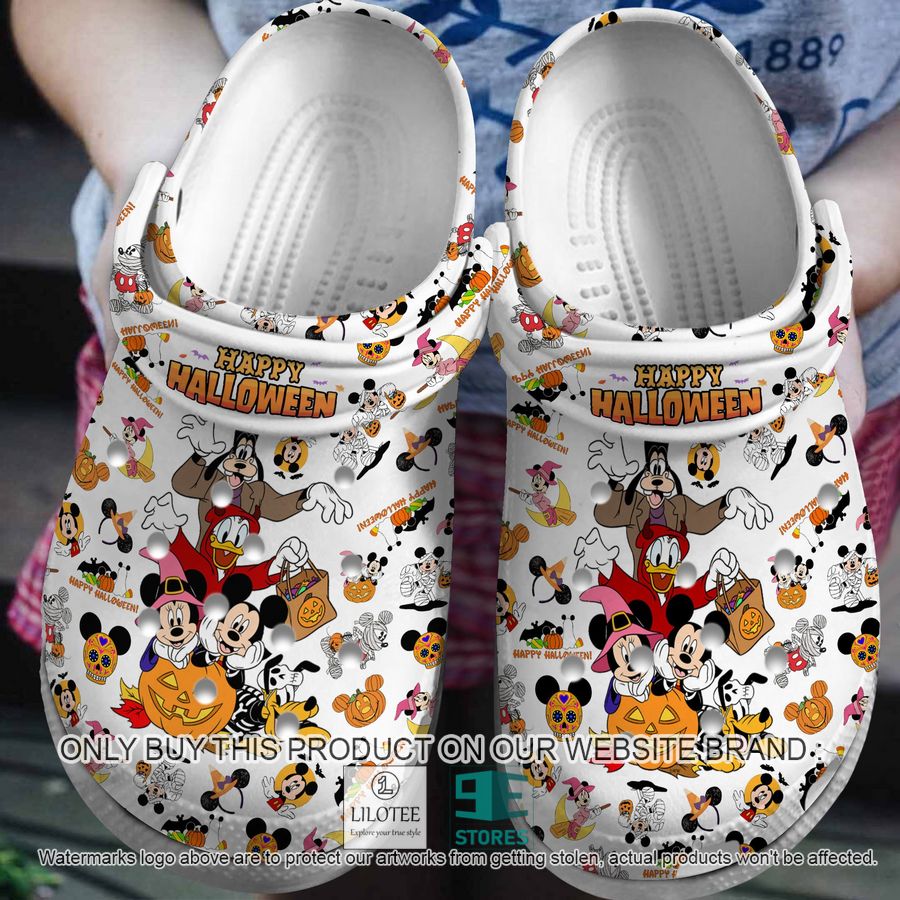 Mickey and Friends Happy Halloween Crocs Crocband Shoes - LIMITED EDITION 5