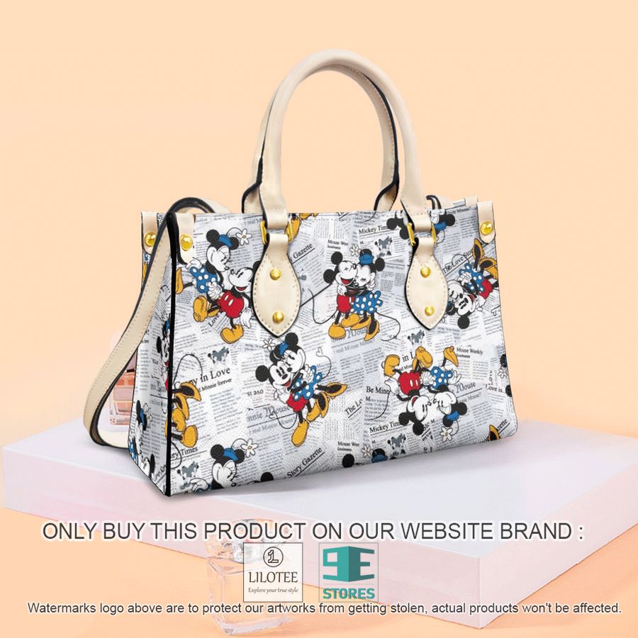 Mickey Mouse Minnie Mouse Leather Bag - LIMITED EDITION 4
