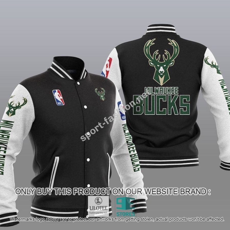 Milwaukee Bucks NBA Baseball Jacket - LIMITED EDITION 15