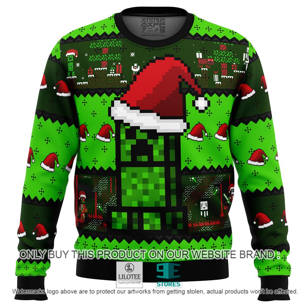 Minecraft Creeper Christmas Sweater - LIMITED EDITION 11