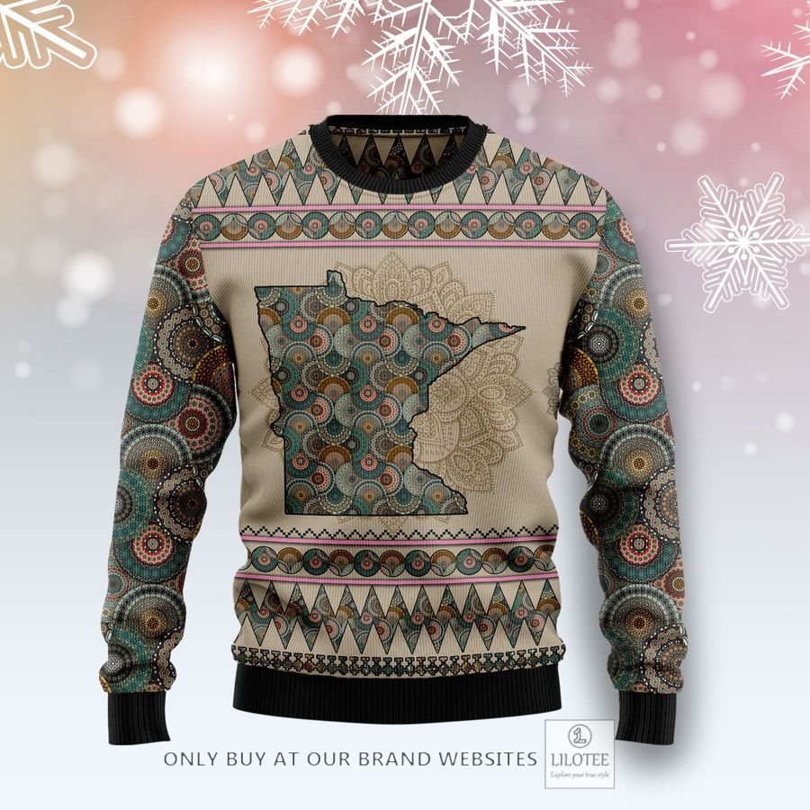 Minnesota Mandal Ugly Christmas Sweater - LIMITED EDITION 25