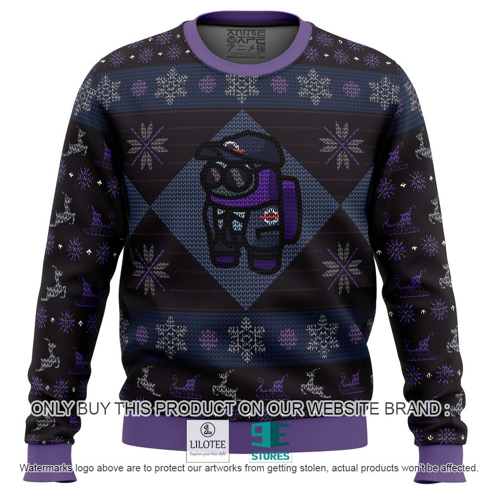 MIRA Security Guard Among Us Ugly Christmas Sweater - LIMITED EDITION 10
