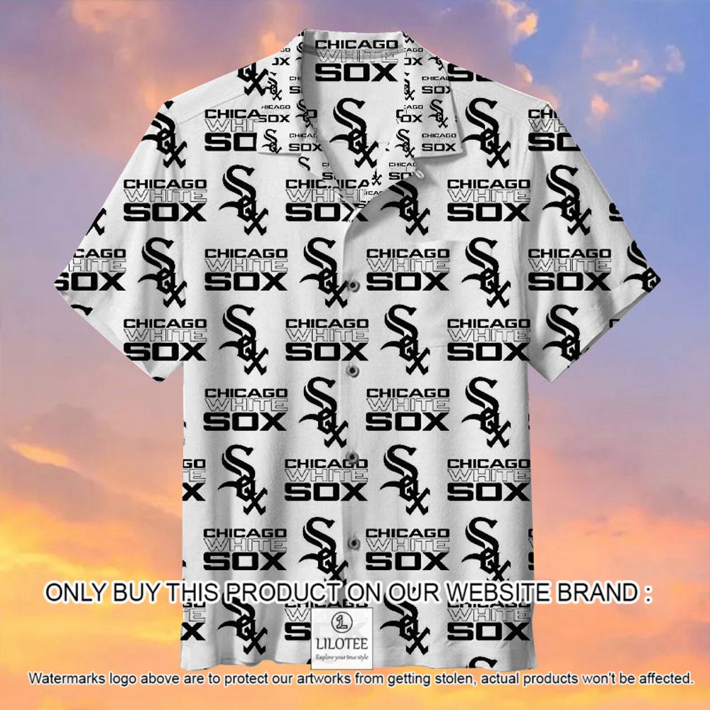 MLB Chicago White Sox Team Logo Short Sleeve Hawaiian Shirt - LIMITED EDITION 10