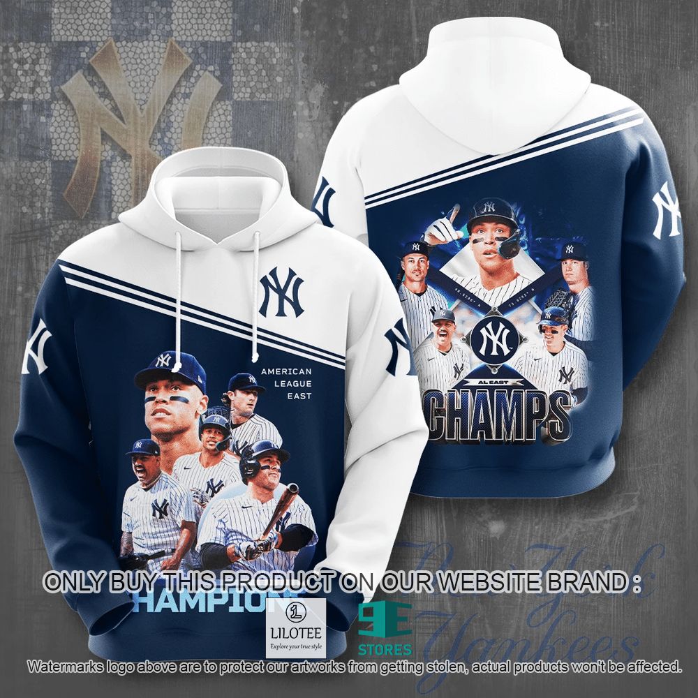 MLB New York Yankees Champions 3D Hoodie, Shirt - LIMITED EDITION 6