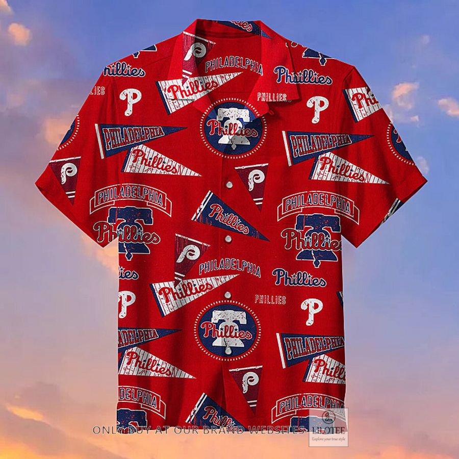 MLB Philadelphia Phillies Retro red Hawaiian Shirt - LIMITED EDITION 8