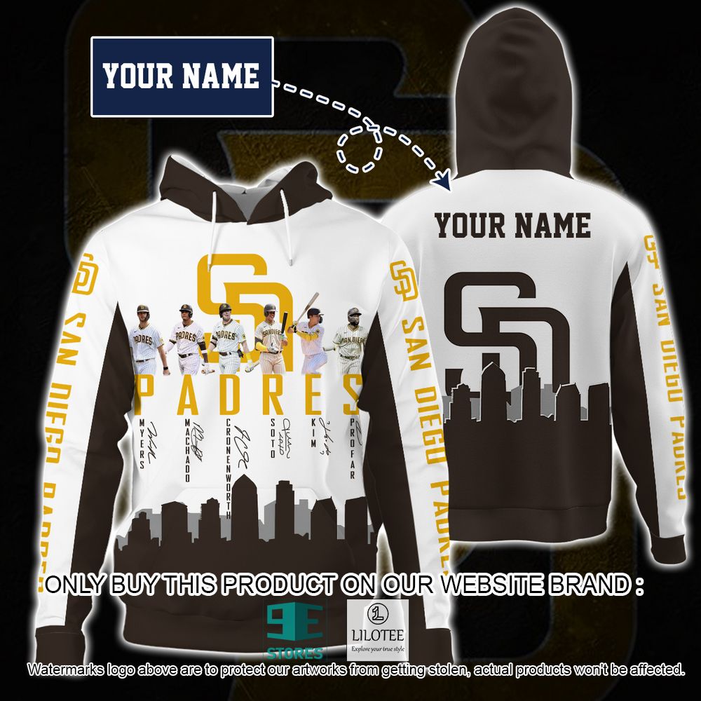 MLB San Diego Padres Custom Name 3D Hoodie, Shirt - LIMITED EDITION 23