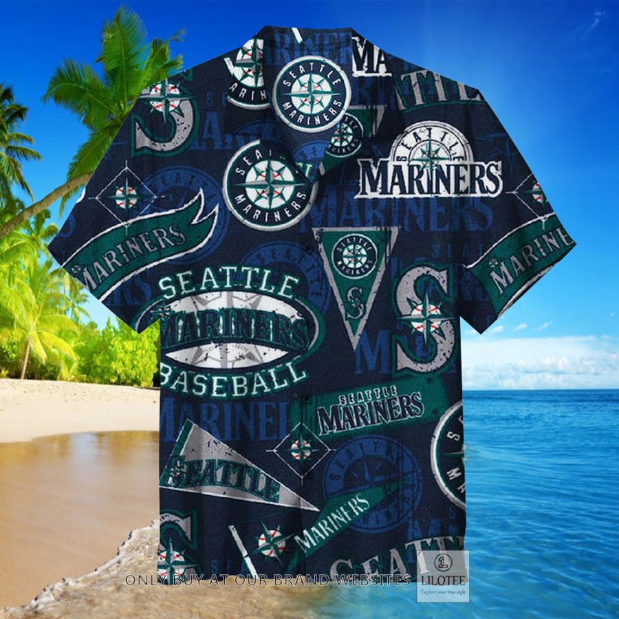 MLB Seattle Mariners Logo Hawaiian Shirt - LIMITED EDITION 9