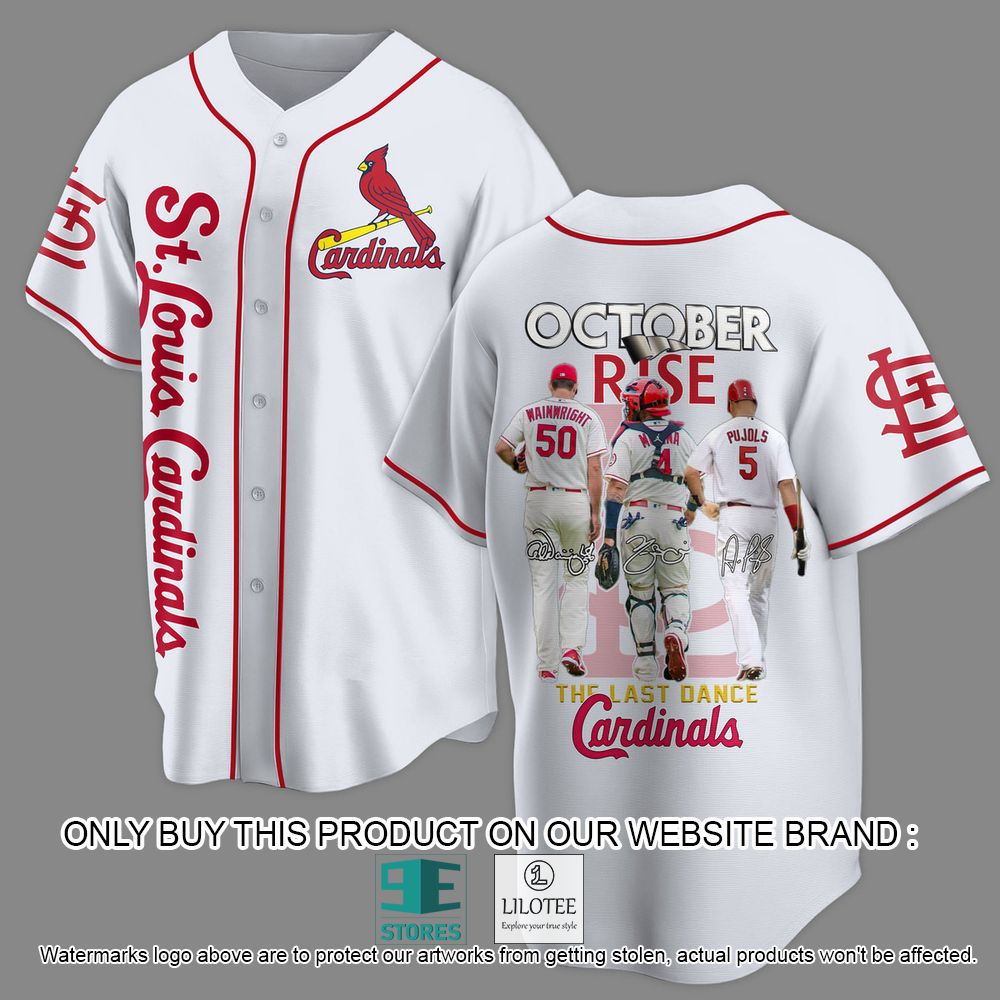MLB St Louis Cardinals October Rise The Last Dance Baseball Jersey Shirt - LIMITED EDITION 22