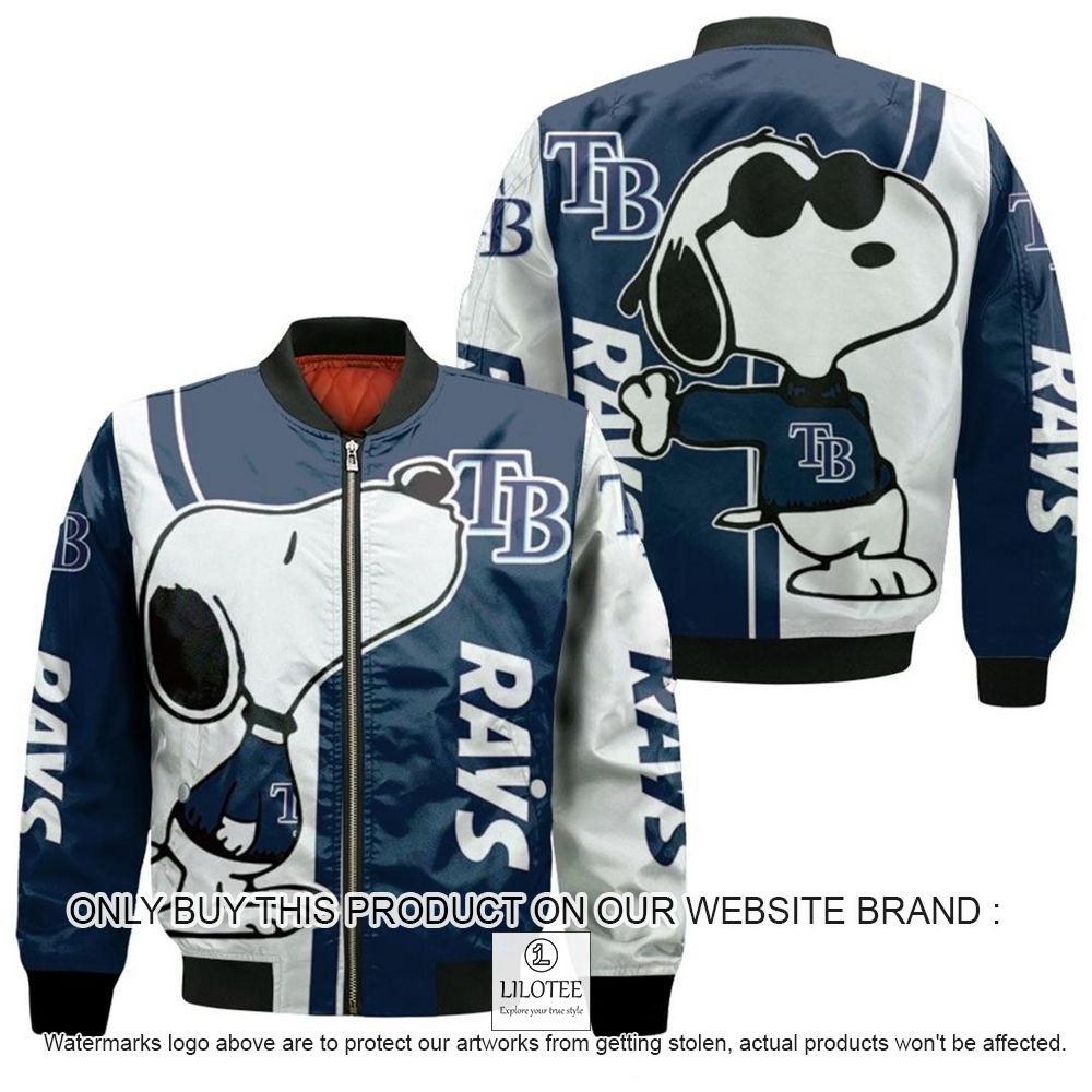 MLB Tampa Bay Rays Snoopy Bomber Jacket - LIMITED EDITION 10