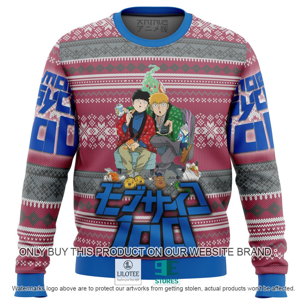 Mob Psycho 100 Alt Anime Ugly Christmas Sweater - LIMITED EDITION 11