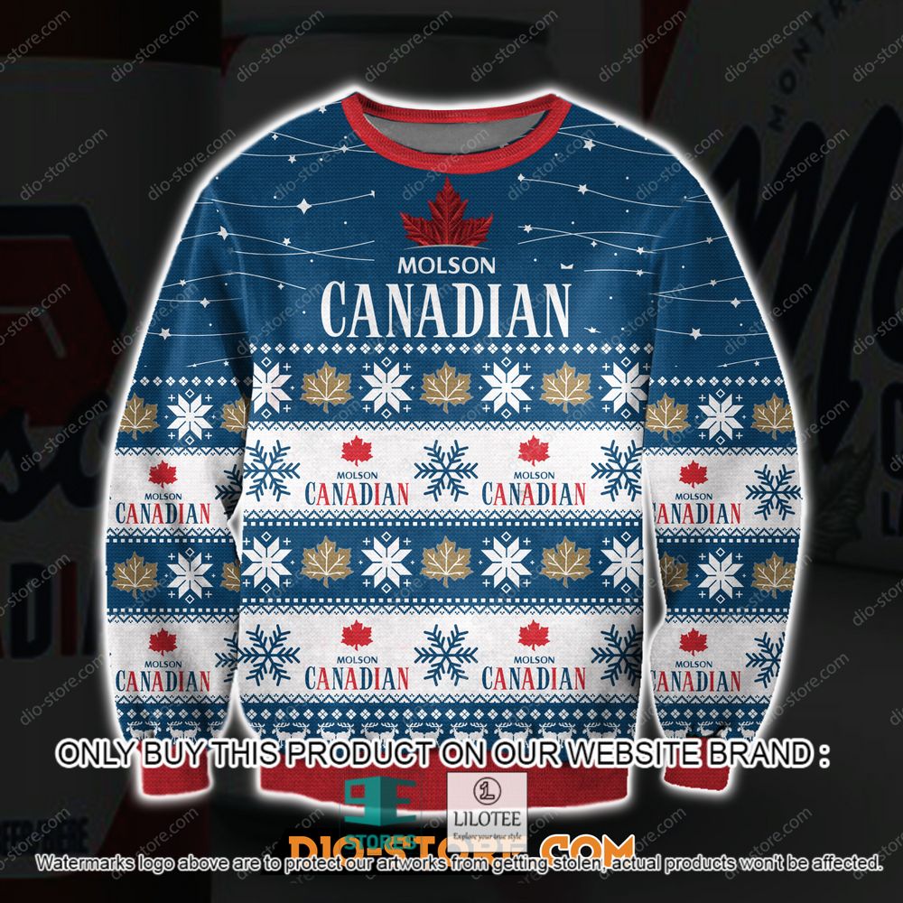 Molson Canadian Christmas Ugly Sweater - LIMITED EDITION 10
