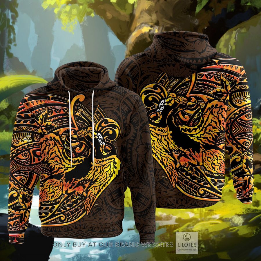 Moltres Polynesian 3D Hoodie - LIMITED EDITION 10