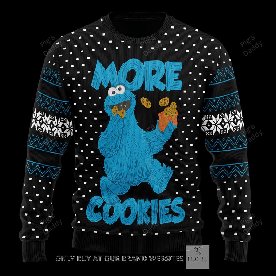 Monster Cookie More Cookies Wool Sweater 9