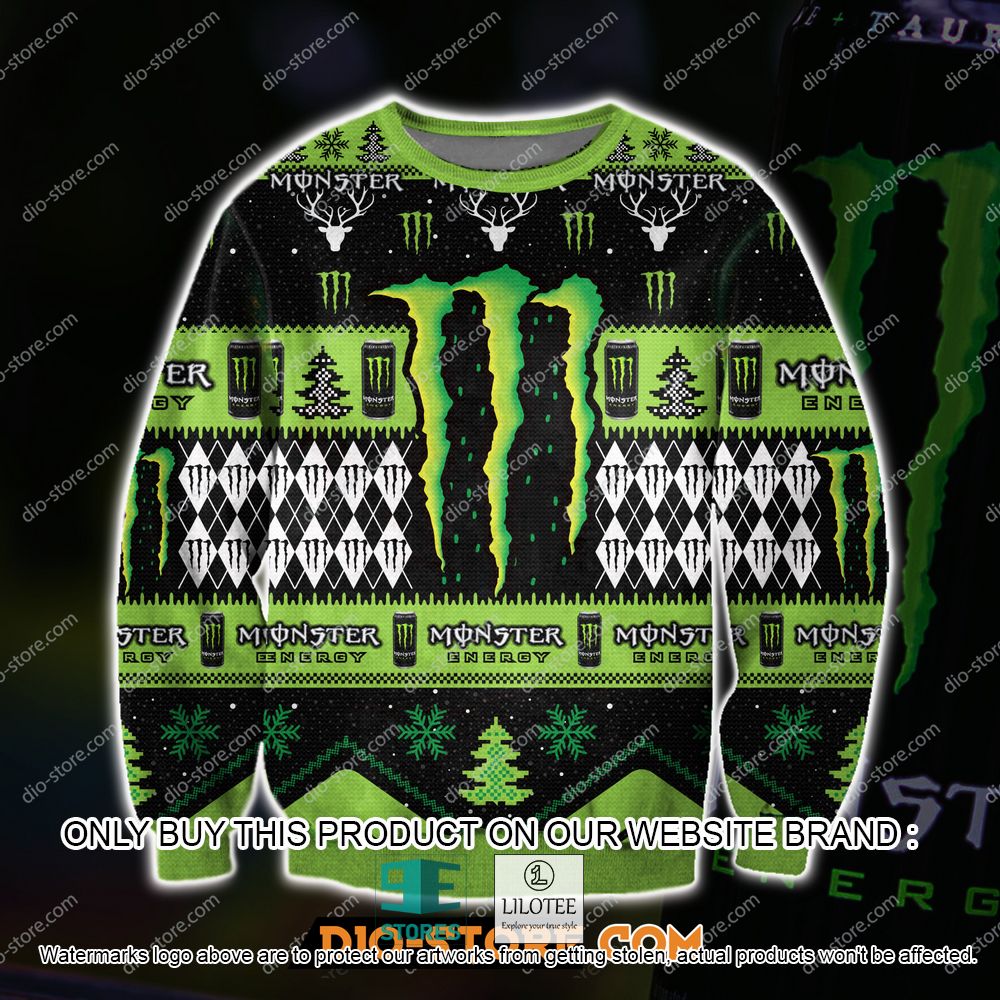 Monster Energy Ugly Christmas Sweater - LIMITED EDITION 11