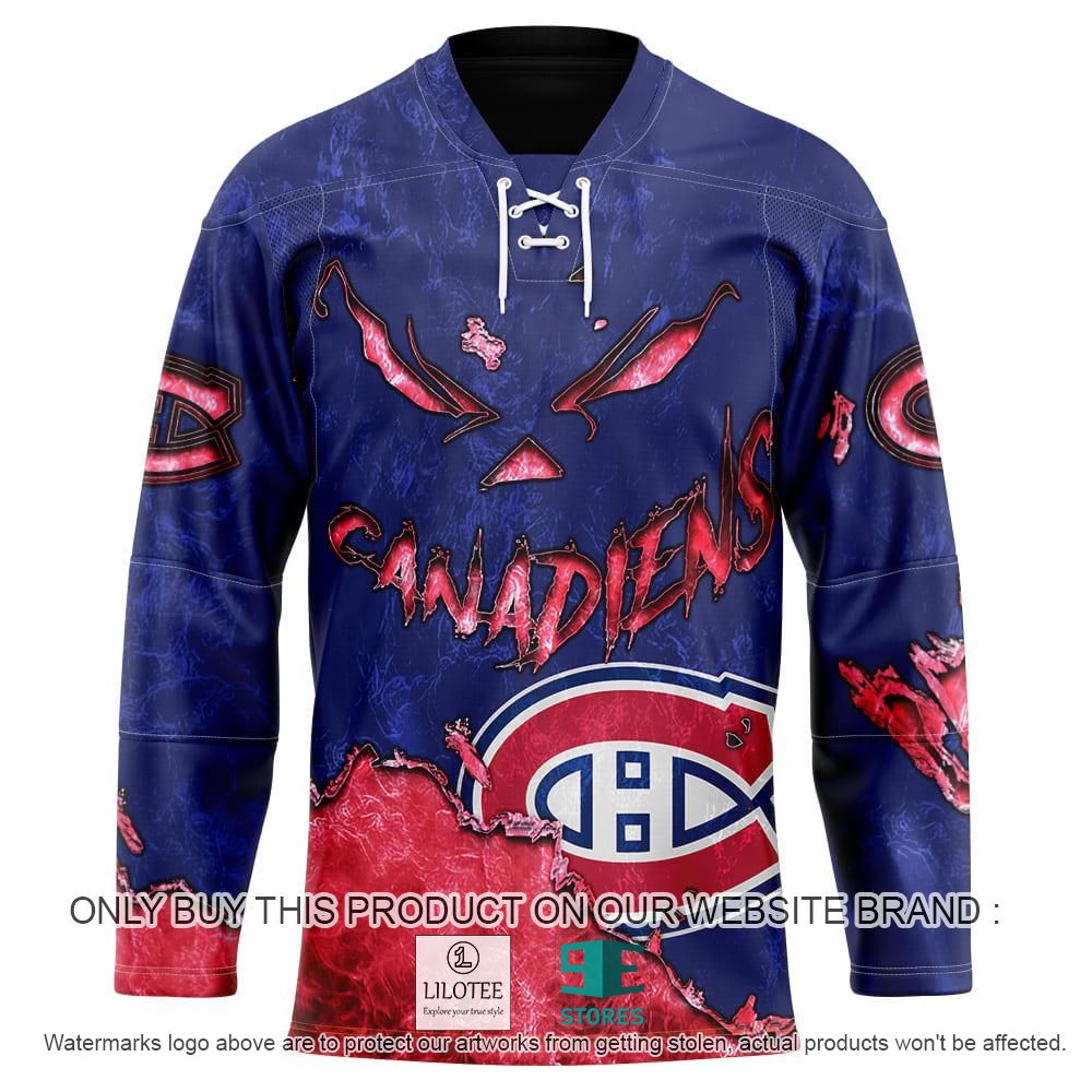 Montreal Canadiens Blood Personalized Hockey Jersey Shirt - LIMITED EDITION 20