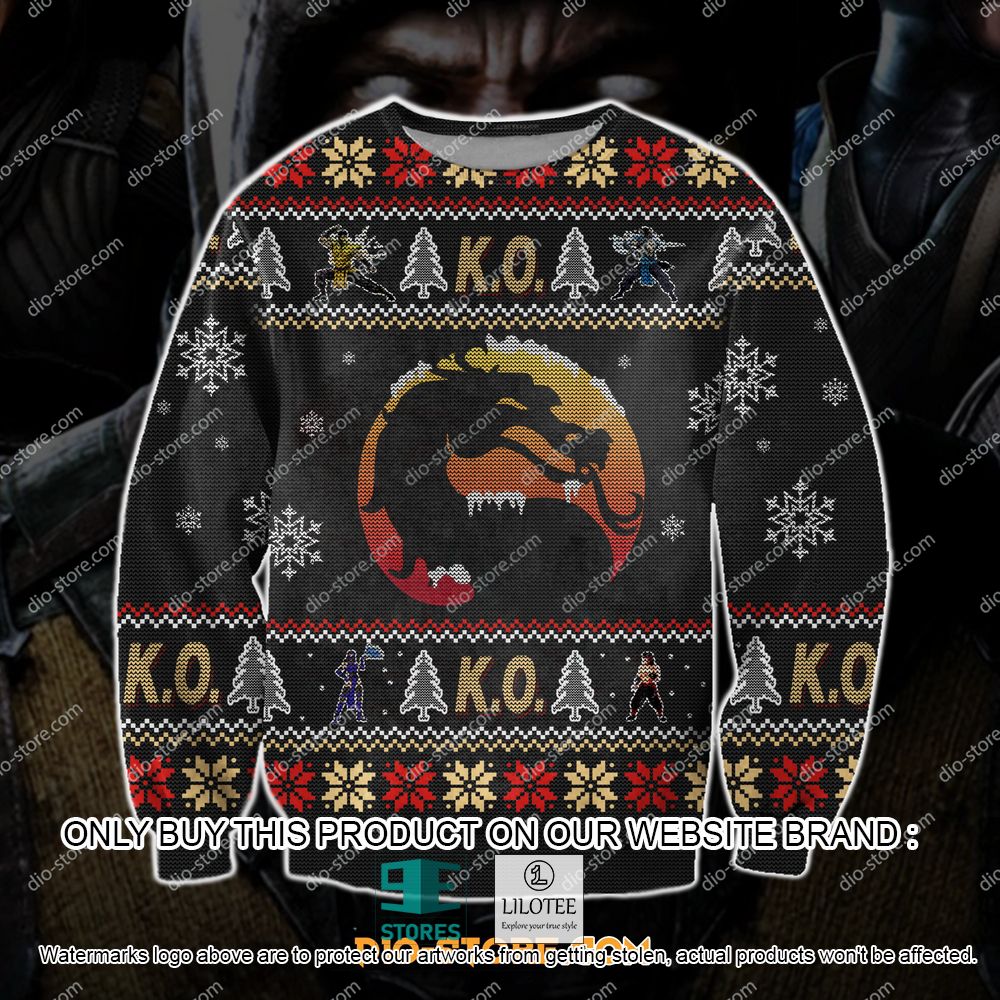 Mortal Kombat Game KO Ugly Christmas Sweater - LIMITED EDITION 10