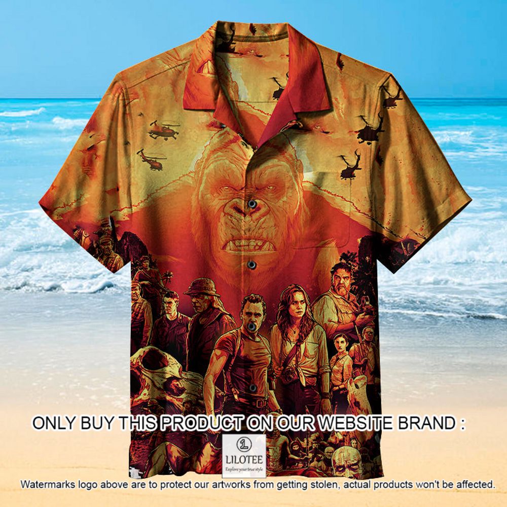 Movie Autumn King-kong Short Sleeve Hawaiian Shirt - LIMITED EDITION 11