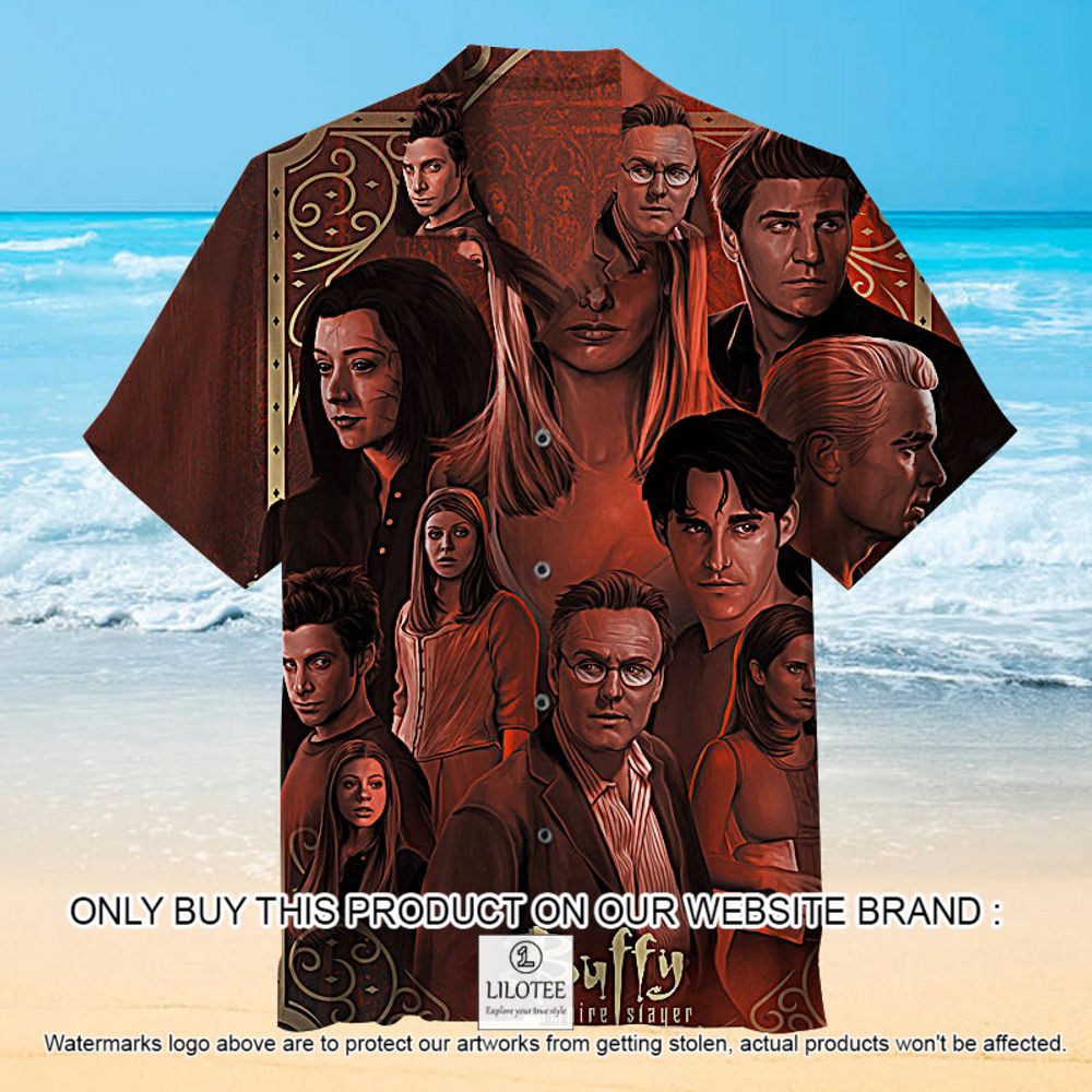 Movie Creature Features Buffy Tribute Short Sleeve Hawaiian Shirt - LIMITED EDITION 13