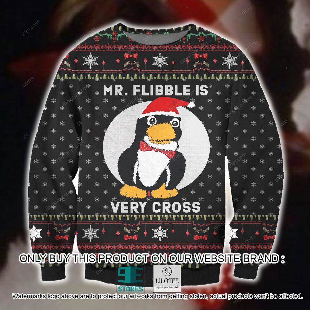 Mr. Flibble Very Cross Ugly Christmas Sweater - LIMITED EDITION 10