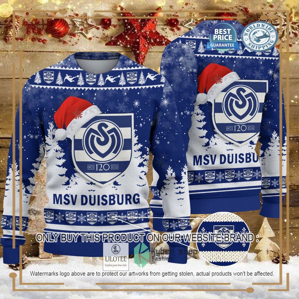 MSV Duisburg Ugly Christmas Sweater - LIMITED EDITION 6