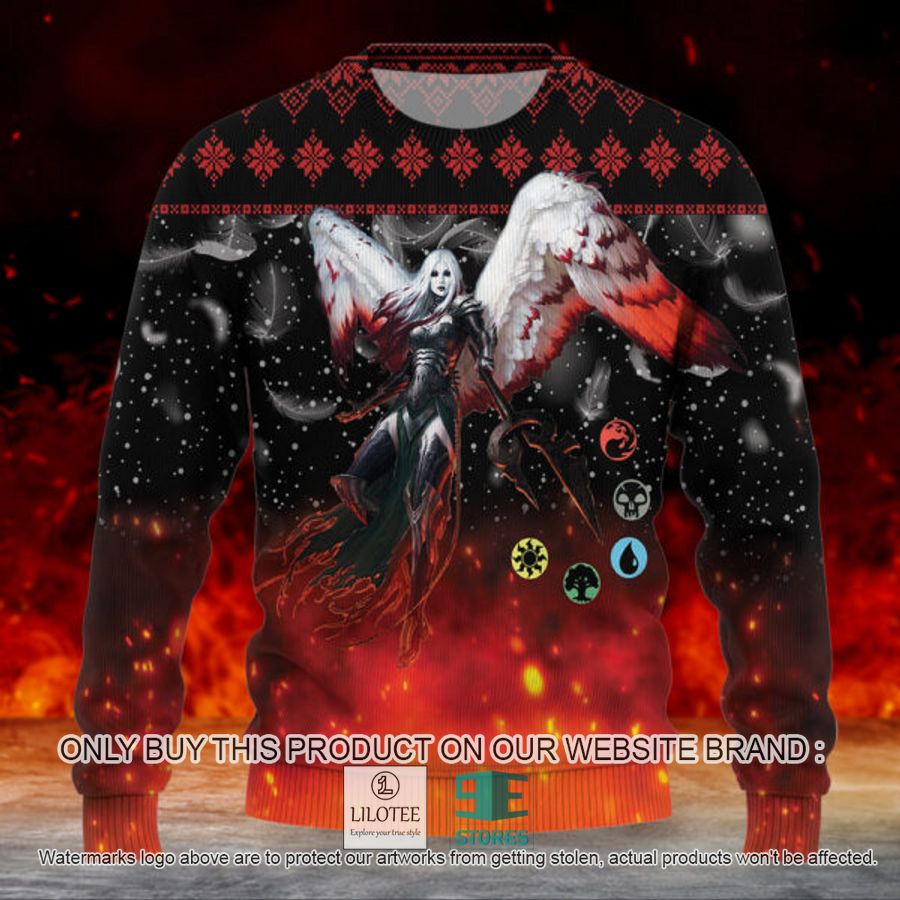 MTG Avacyn Angel Of Hope Ugly Christmas Sweater - LIMITED EDITION 9
