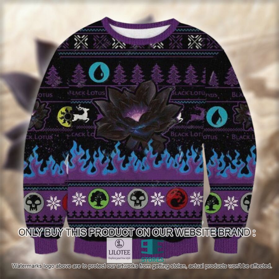 MTG Black Lotus Ugly Christmas Sweater - LIMITED EDITION 8