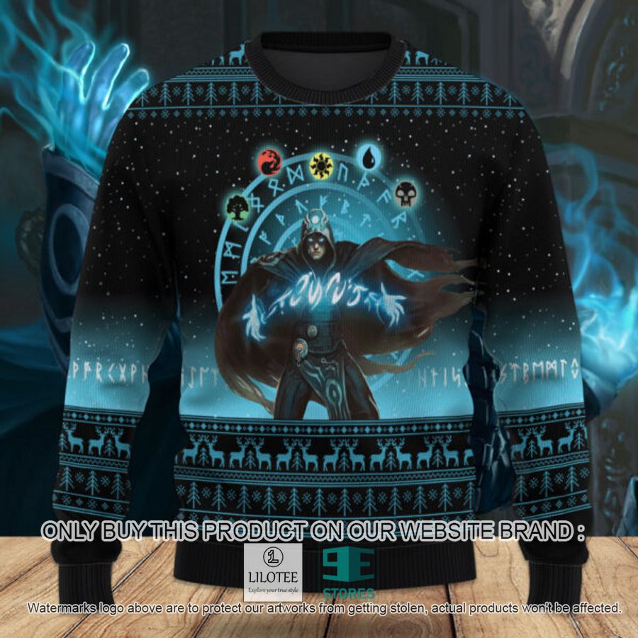 MTG Jace the Mind Sculptor Ugly Christmas Sweater - LIMITED EDITION 9