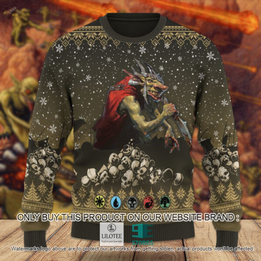 MTG Krenko Mob Boss Ugly Christmas Sweater - LIMITED EDITION 9